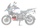 カーボンクラッシュバーカバー R1300GS Adventure カスタムパーツ