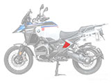 カーボンサブフレームカバー Front R1300GS Adventure カスタムパーツ