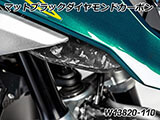 カーボンエアアウトレットダクト R1300GS カスタムパーツ