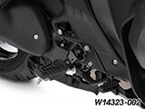 Ergo フットレストロワーニング(ライダー用) R1300RT カスタム パーツ