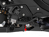 ブレーキペダルロワーニング R1300RS カスタム パーツ