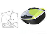 トップケースプロテクション「PremiumShield」 R1300RT カスタム パーツ