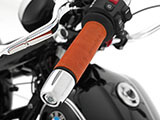 牛本革 グリップカバー BMW R18 カスタム パーツ