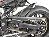 マットカーボン インナーリアフェンダー チェーンガード付き M1000RR カスタム パーツ