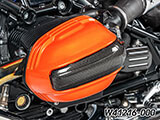 カーボンスパークプラグコネクターカバー R12 G/S カスタムパーツ