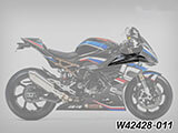 カーボン アッパーサイドカウル M1000RR カスタム パーツ